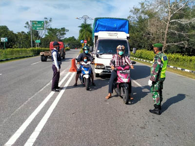 Tim Gabungan Siaga di Pos Pantau Tengku Agung Sulatan Latifah 